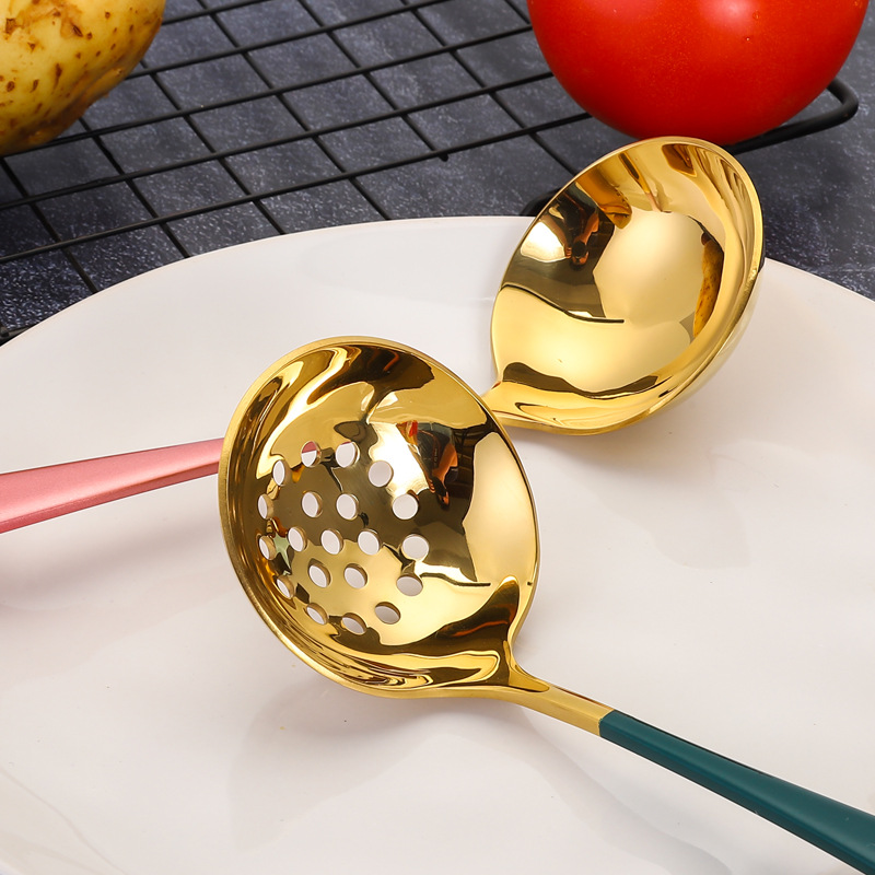 K012 18/8 Stainless Steel Small Soup Ladle Skimmer