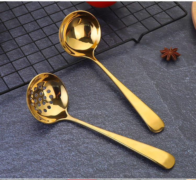 K012 18/8 Stainless Steel Small Soup Ladle Skimmer