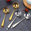 K012 18/8 Stainless Steel Small Soup Ladle Skimmer